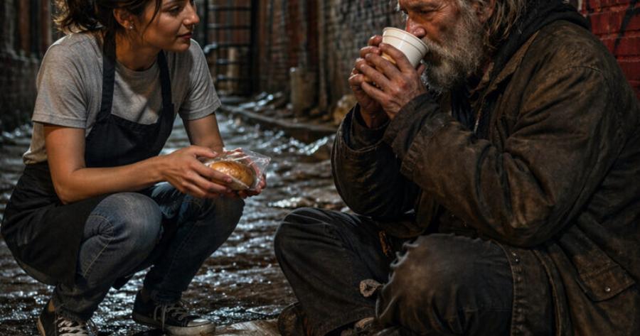 Μια σερβιτόρα πρόσφερε το μοναδικό της γεύμα σε έναν ξεχασμένο ηλικιωμένο… λίγες μέρες αργότερα, τα παιδιά του έφτασαν με άνδρες ασφαλείας και μια συγκλονιστική κατηγορία