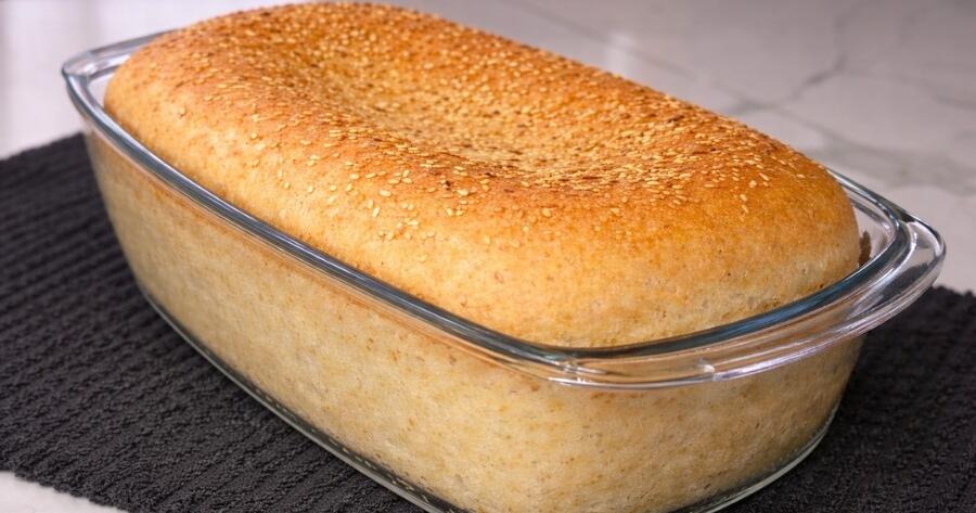 Το πιο εύκολο ψωμί που έκανα ποτέ στο μπλέντερ