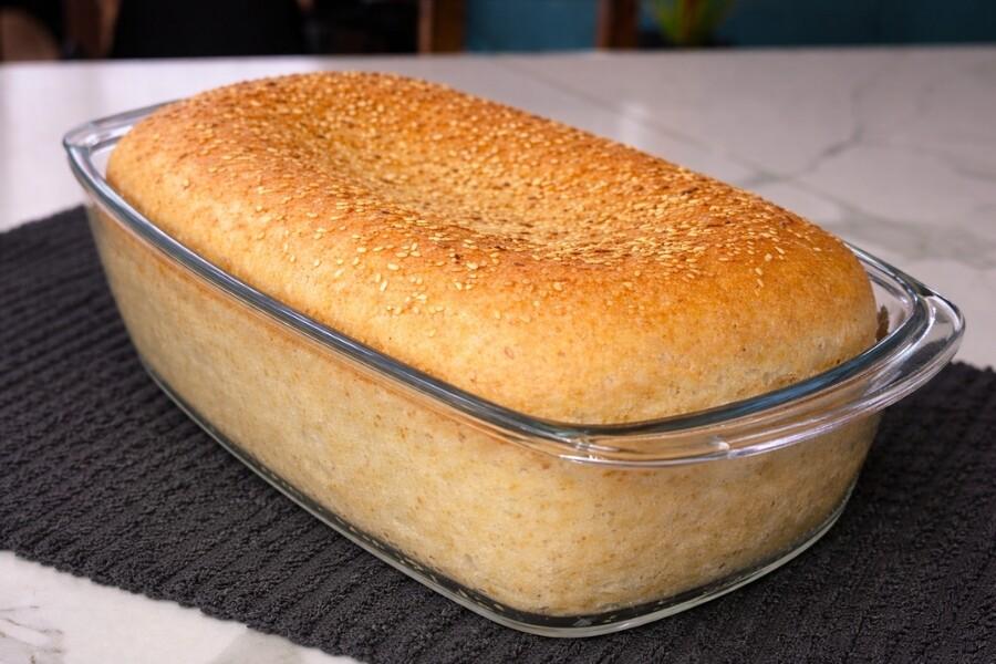 Το πιο εύκολο ψωμί που έκανα ποτέ στο μπλέντερ