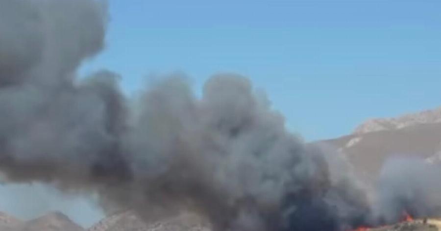 Νέα μεγάλη φωτιά τώρα από αναζωπύρωση – Συναγερμός στην Πυροσβεστική – «Να είστε σε ετοιμότητα»