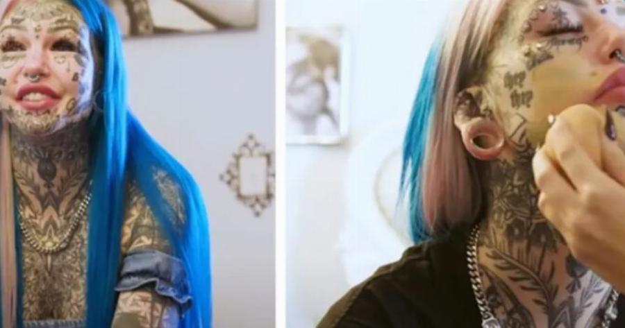 «Μην Τρομάξετε»: Πώς Είναι Μια Κοπέλα Με 600 Τατουάζ ;