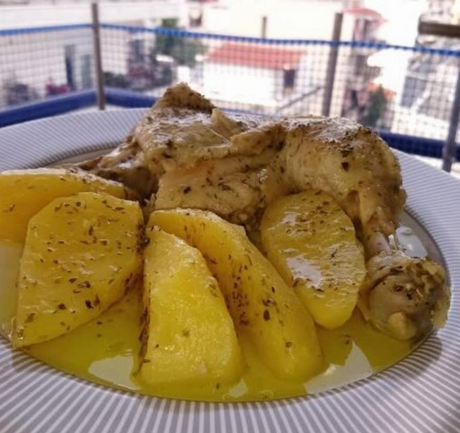 Κοτόπουλο λαδορίγανη με πατάτες – το πιο αγαπημένο οικογενειακό φαγητό