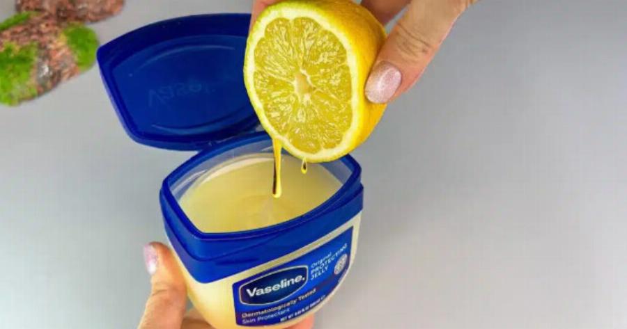 Ανακατέψτε βαζελίνη με λεμόνι και θα εκπλαγείτε με την όψη της επιδερμίδας σας