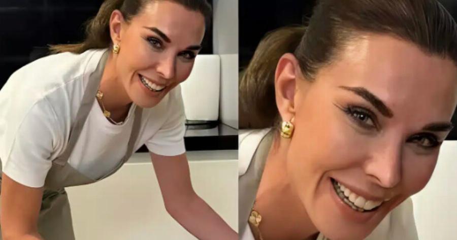 Χαμός με την Τατιάνα Στεφανίδου μαγείρεψε μόνη της κοτόπουλο στη λαδόκολλα και ξετpέλανε το ελληνικό ίντερνετ