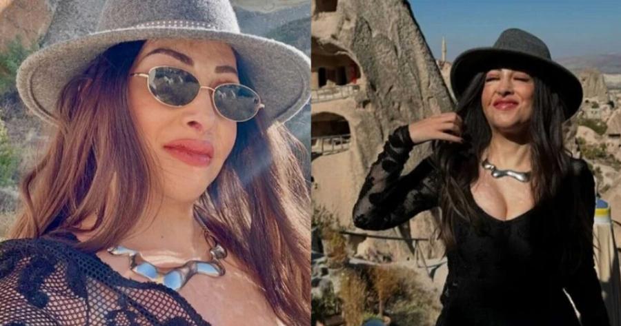 Ιωάννα Παλιοσπύρου: Ταξίδεψε μέχρι την Καππαδοκία και πόζαρε πιο κομψή από ποτέ στον φωτογραφικό φακό – Το εντυπωσιακό φόρεμα και τα καλλίγραμμα ποδια της