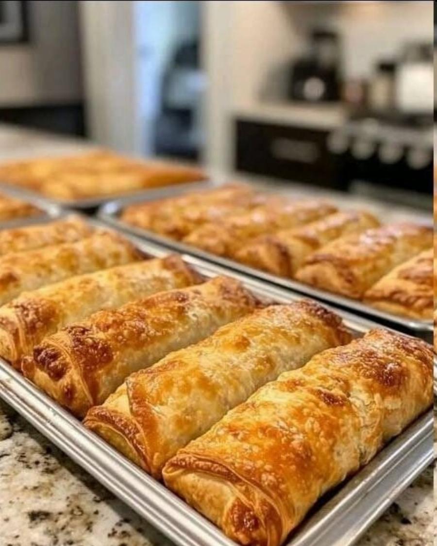 Κρεατόπιτες με Σφολιάτα Τραγανές & Ζουμερές