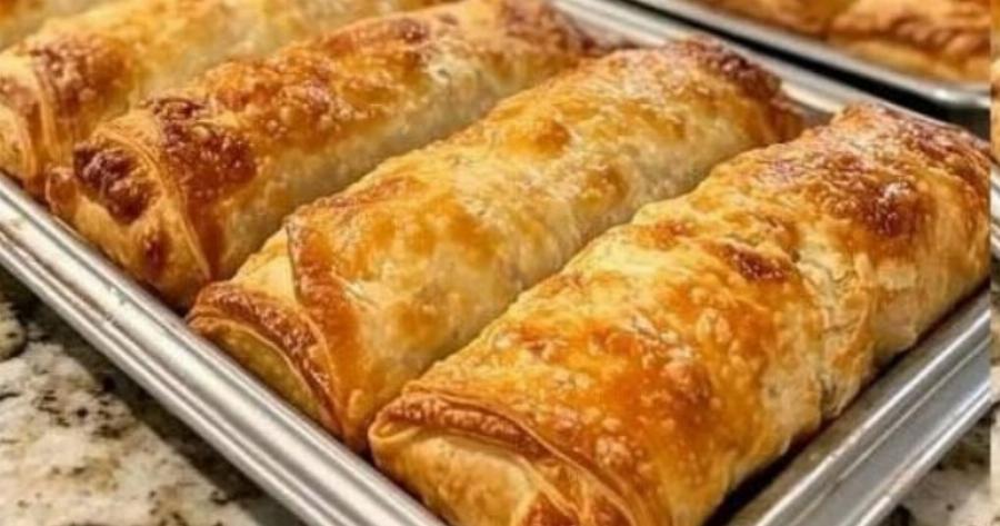 Κρεατόπιτες με Σφολιάτα Τραγανές & Ζουμερές