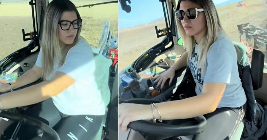 Ποια είναι η 20χρονη αγρότισσα από τη Λαμία που έγινε viral στο TikTok με το τρακτέρ της!