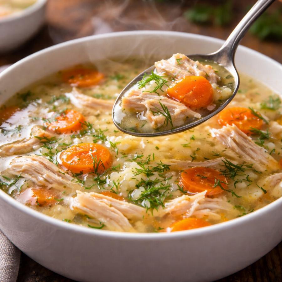 Αχνιστή κοτoσουπίτσα: Πεντανόστιμη και χουχουλιάρικη σε 5 βήματα