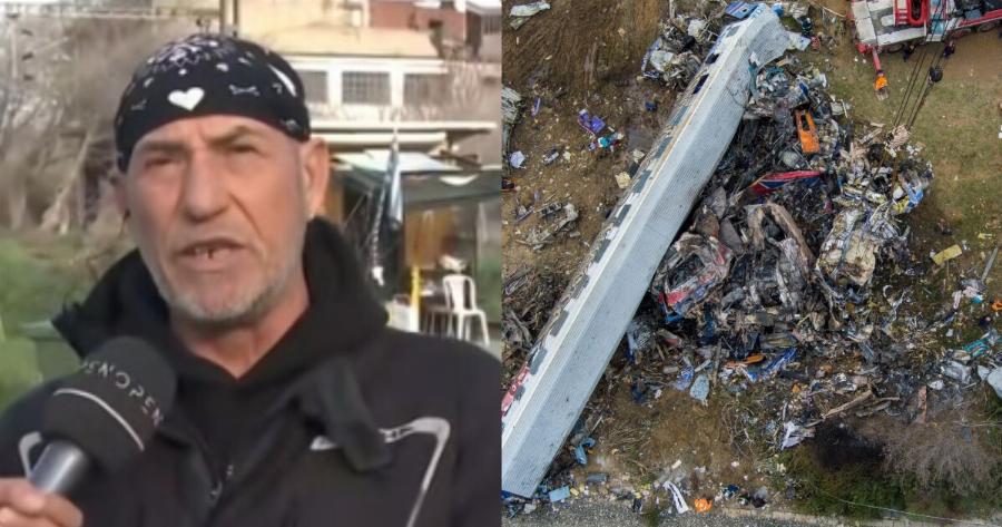 Η συγκλονιστική αφήγηση του κάμεραμαν που βρέθηκε πρώτος στα Τέμπη λίγο μετά το έγκλημα