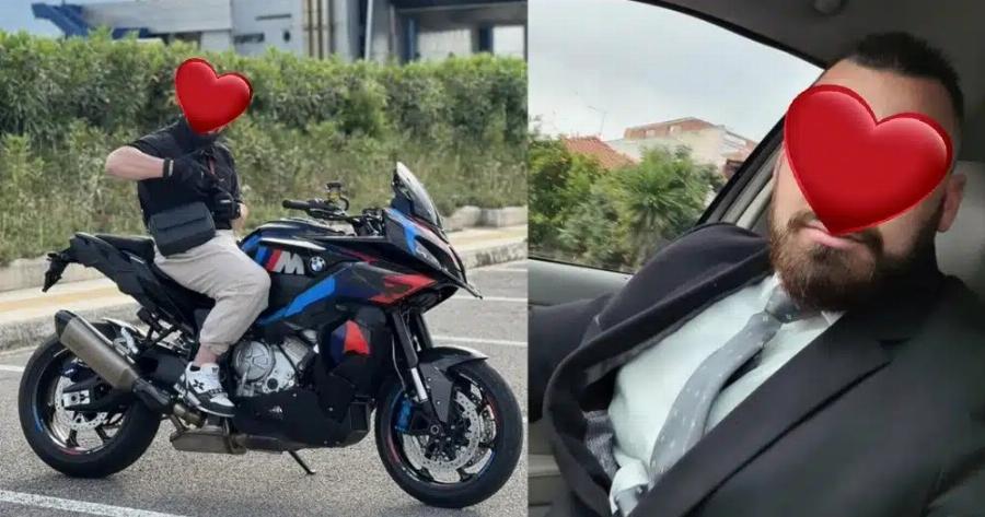 Σoκαpιστικές λεπτομέρειες από τον ΘANATO του μοτοσικλετιστή από τη ΧΑΛΚΙΔΑ στην άσφαλτο