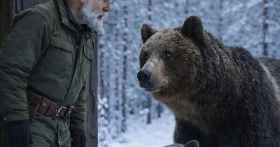 Μια τεράστια αρκούδα χτύπησε την πόρτα του δασοφύλακα: ο γέρος άνοιξε την πόρτα χωρίς καν να υποψιάζεται γιατί είχε έρθει το άγριο ζώο και τι θα συνέβαινε πολύ σύντομα