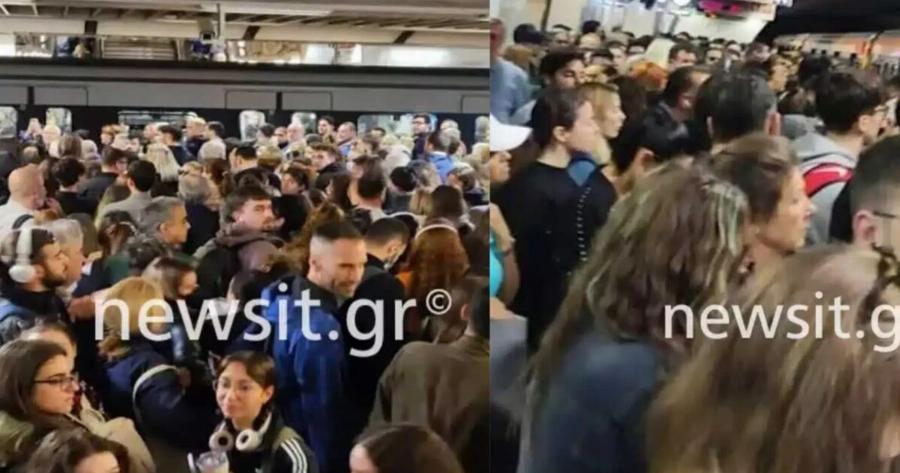 Xαμός σήμερα στο μετρό στο Σύνταγμα – Η εξήγηση για τον απίστευτo σuνωστισμό