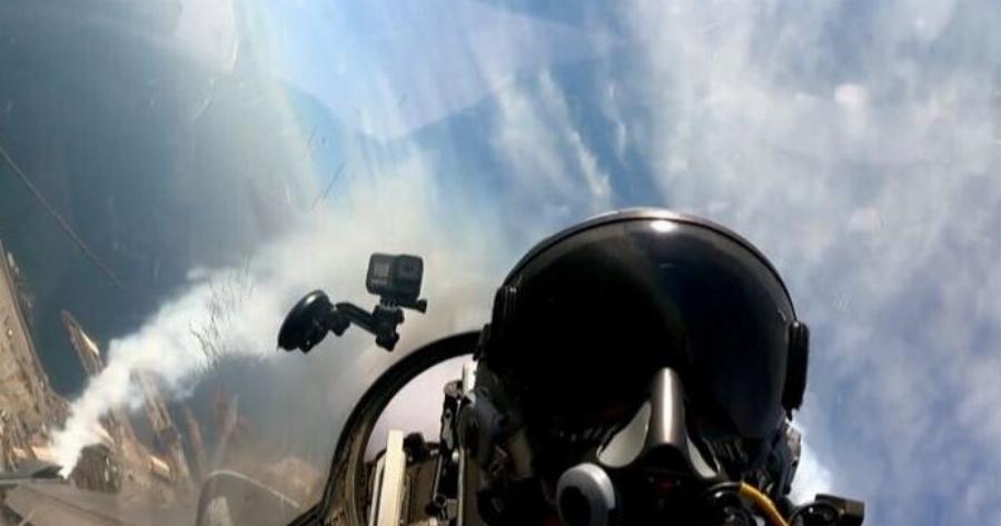 28η Οκτωβρίου: Το μήνυμα του πιλότου F-16 από τον ουρανό της Θεσσαλονίκης