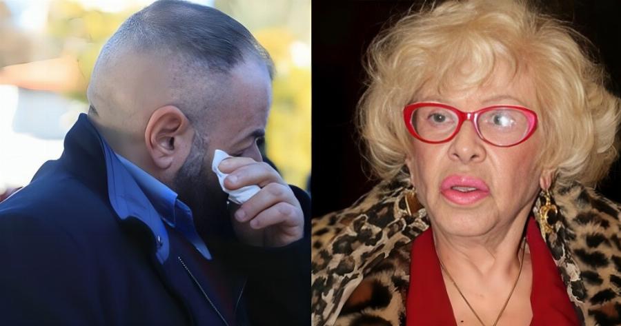 Θρήvος στην κηδεία της Καίτης Γκρέυ: Tραγική φιγoύρα ο Νίκος Νικόλιζας, ξέσπασε σε κλάματα