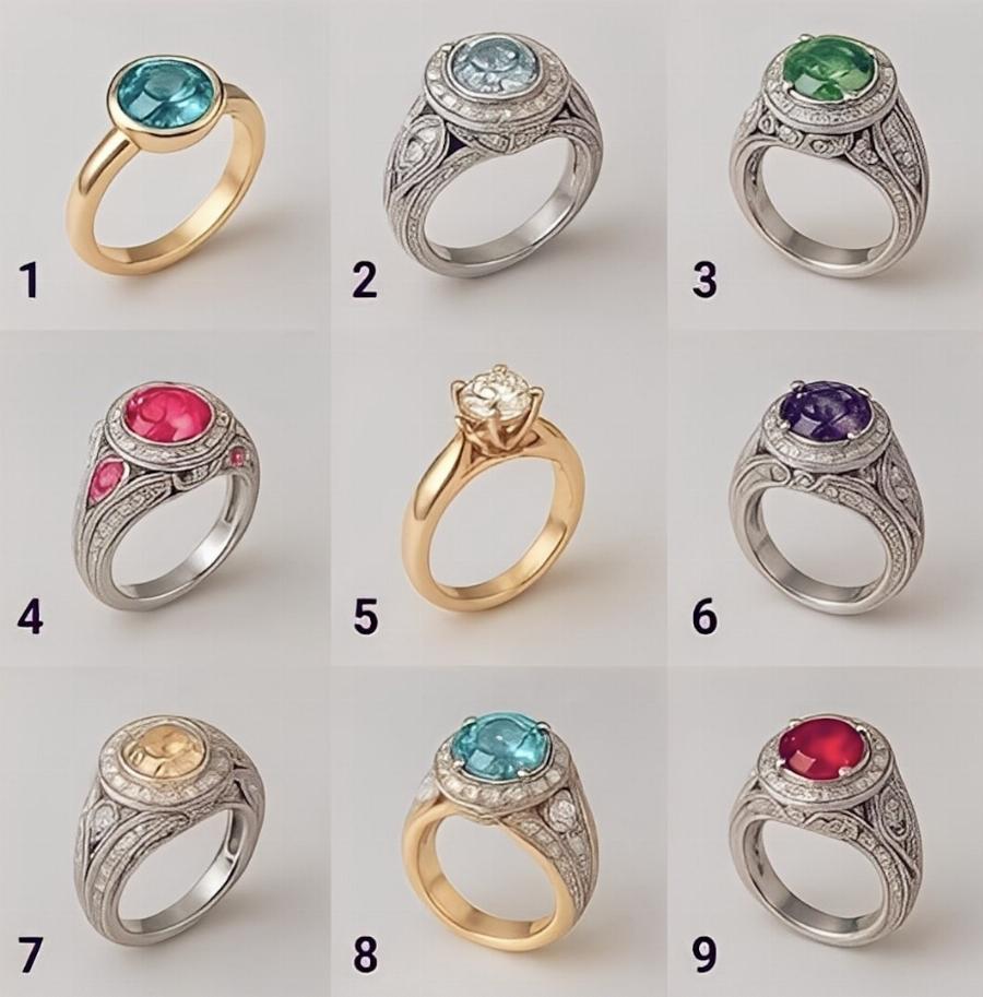 Tο δαχτυλίδι που θα επιλέξεις θα αποκαλύψει το πιο αυθεντικό σου χαρακτηριστικό