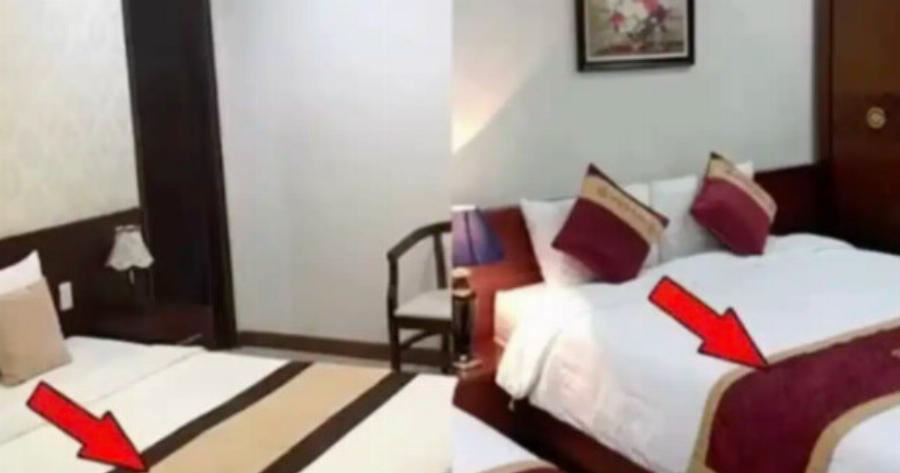 Υπάρχει κανείς που να έχει πάει σε ξενοδοχείο και να μην ξέρει σε τι χρησιμεύει αυτό το κομμάτι ύφασμα;