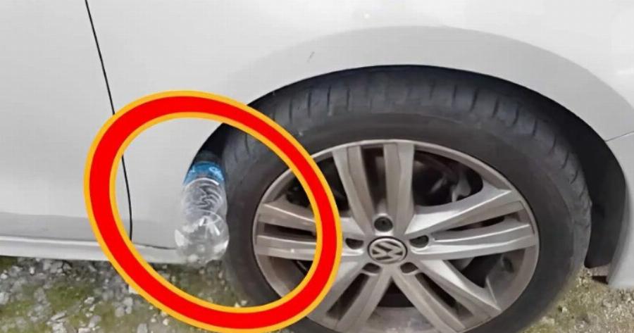 Αν δείτε πλαστικό μπουκαλάκι στη ρόδα του αυτοκινήτου σας καλέστε αμέσως το 100