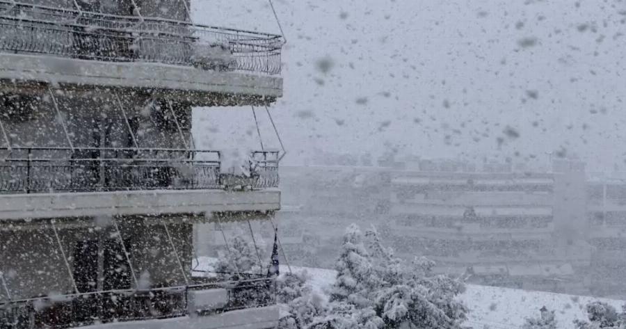 Καιρός: Χιόνια και στην Αττική – Πότε θα «ασπρίσει» η χώρα