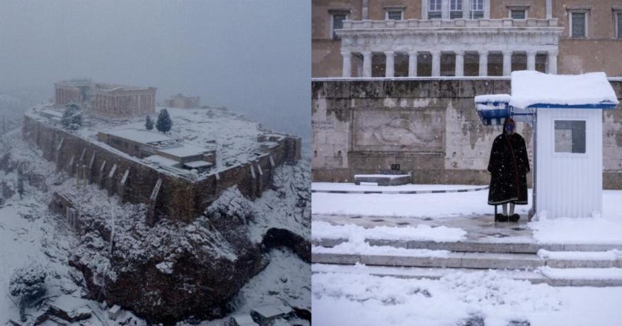 Καιρός: Χιόνια και στην Αττική – Πότε θα «ασπρίσει» η χώρα