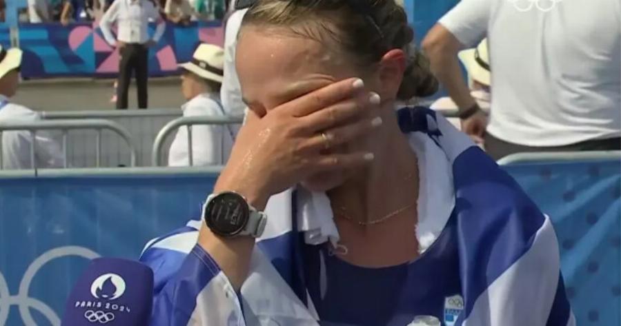 Πλάνταξε στο κλάμα η Αντιγόνη Ντρισμπιώτη! «Αυτοί ήταν οι τελευταίοι μου Ολυμπιακοί Αγώνες»