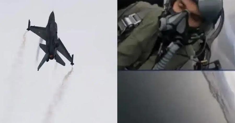 Συγκινεί ο πιλότος του μαχητικού F16 της ομάδας «ΖΕΥΣ» για την 28η Οκτωβρίου – Τι είπε για τους Έλληνες και την Ελλάδα