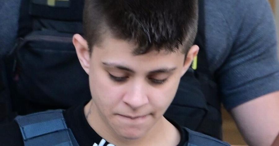 Ειρήνη Μουρτζούκου: Το γέλιο της όταν μπήκε στο περιπολικό για να πάει στην Πάτρα (βίντεο)