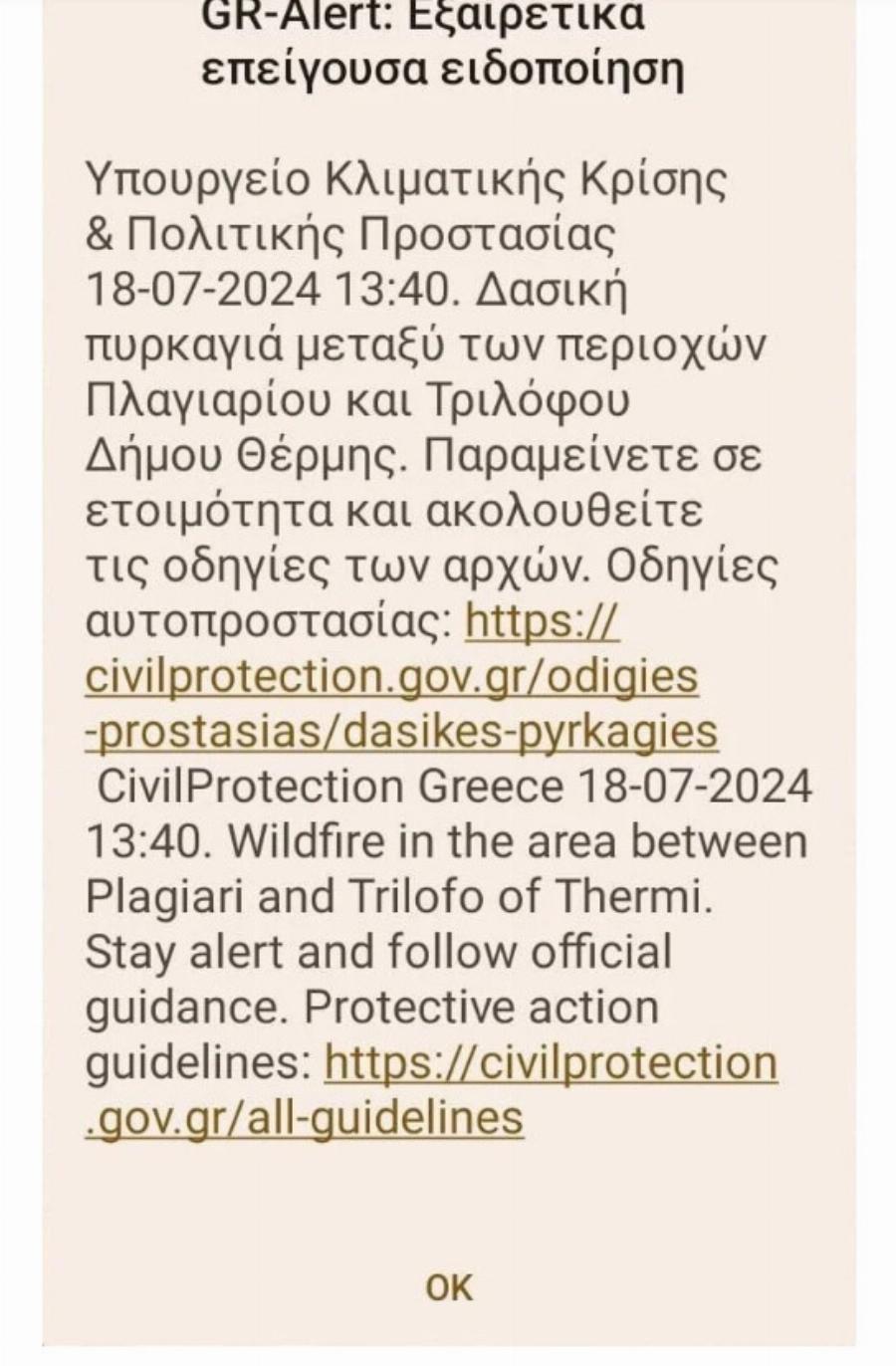 Μεγάλη νέα φωτιά τώρα – Σηκώθηκαν εναέρια μέσα, ήχησε το 112 – Προειδοποίηση στους κατοίκους