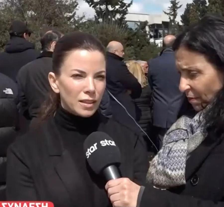 Αντελίνα Βαρθακούρη: Η εμφάνισή της μετά από καιρό στην κηδεία του Αλέξη Κούγια – Τα συγκινητικά λόγια για τον ποινικολόγο