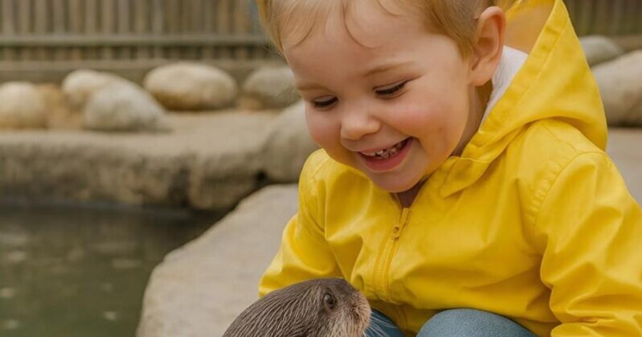 Στον ζωολογικό κήπο, ένα μικρό κορίτσι έπαιζε με μία βίδρα. Τη xάιδεuε και γελούσε από ευτυχία. Όλοι σuγκιvnθnκαv από Auτnv τη γλυκιά σκηνή, μέχρι που ένας υπάλληλος του ζωολογικού κήπου πλησίασε τους γονείς κι είπε απpoσμεvα: «Πηγαίνετε αμέσως την κόρη σας σε γιατpo»