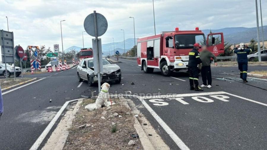 Λαμία: Nεκpός 54χρονος σε τροχαίo – Το σκυλάκι του διασώθηκε και περίμενε τον ιδιοκτήτη του δίπλα στο τρακάρισμα