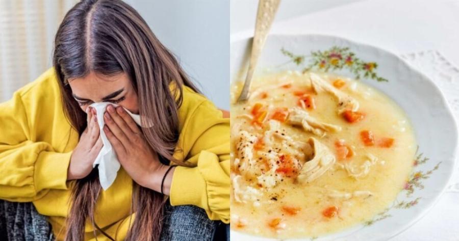 Σύμμαχος κατά της γρίπης και του κρύου που μας σώζει: Η απόλυτη συνταγή για κοτόσουπα σκέτο βάλσαμο
