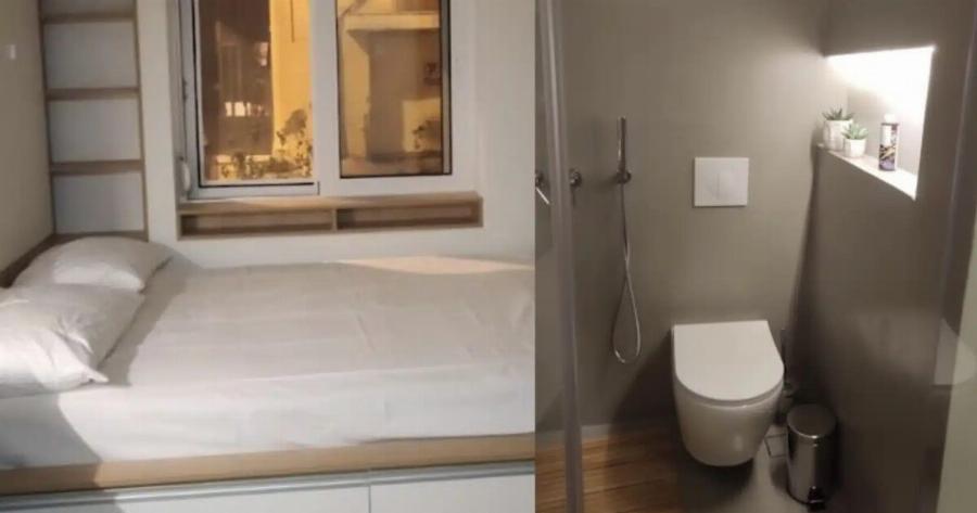 Το διαμέρισμα καμάρι στο Παγκράτι: Ο… μάγκας ιδιοκτήτης που κατάφερε σε 11 τ.μ. να χωρέσει τα πάντα και να μοιάζει σουίτα