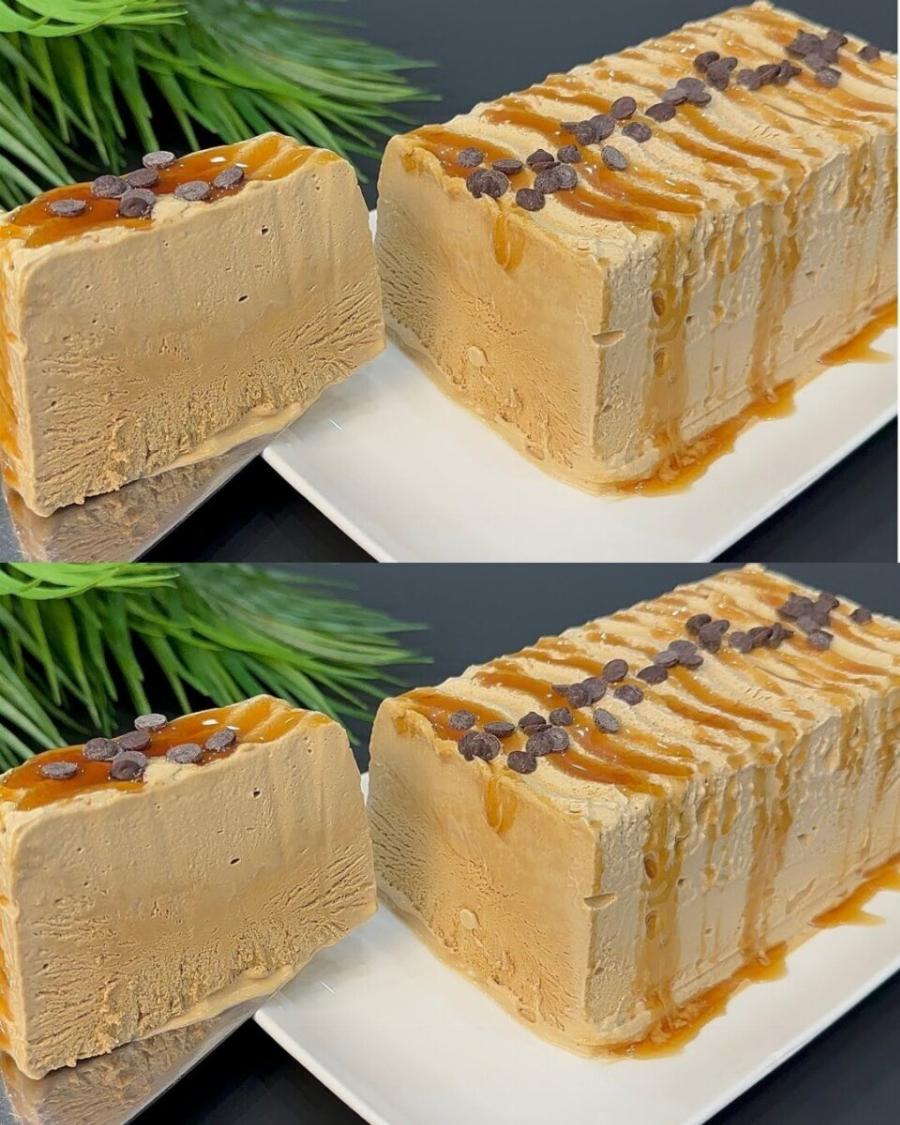 Παγωτό Καφέ που μου έδειξε χθες η πεθερά μου χωρίς παγωτομηχανή