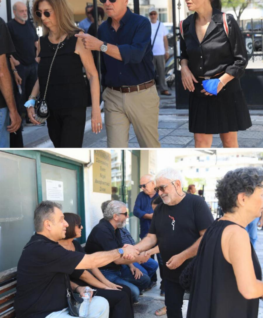 Θλίψη σήμερα στην κηδεία του αγαπημένη ηθοποιού Δάνη Κατρανίδη