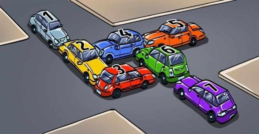 Τεστ IQ: Ποιο αuτοκίνητο πρέπει να βγάλετε για να καθαρίσει το μποτιλιάρισμα; – Έχετε 15 δευτερόλεπτα