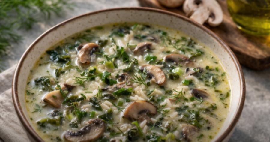 Μαγειρίτσα με μανιτάρια αντί για συκωτάκια: Η πιο ελαφριά εκδοχή που θα λατρέψεις