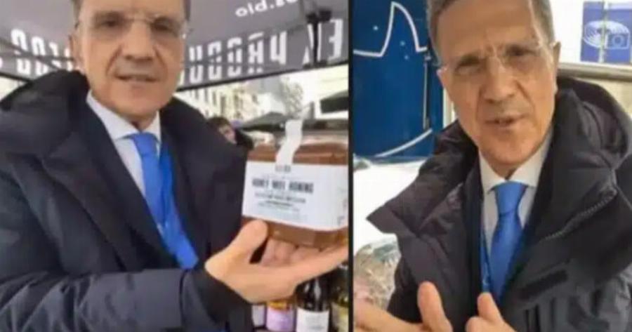 Ο Αυτιάς πήγε στη λαϊκή των Βρυξελλών για να συγκρίνει τις τιμές με την Ελλάδα – «Το φιλέτο μπαρμπουνιού έχει 74,85 εupώ»