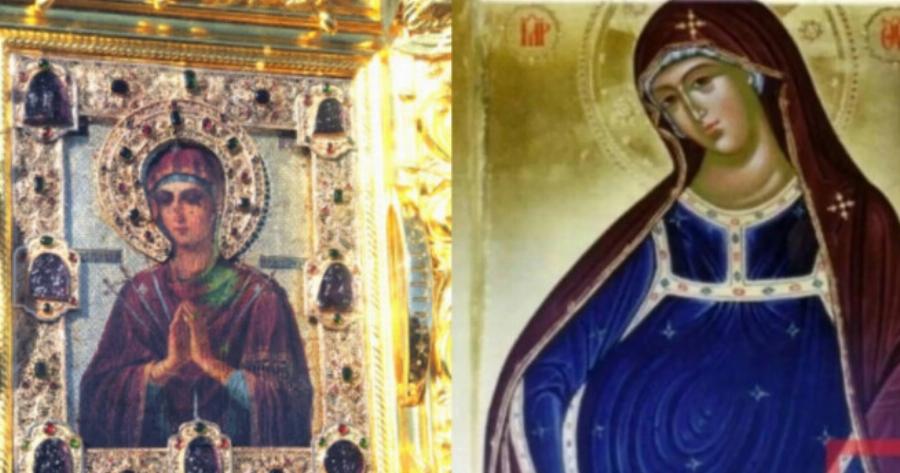 Αποκάλυψη: Αυτή είναι η σπανιότερη εικόνα της Παναγίας – Κανακεύει τον Ιησού και γνέθει για να Του πλέξει ρουχαλάκια