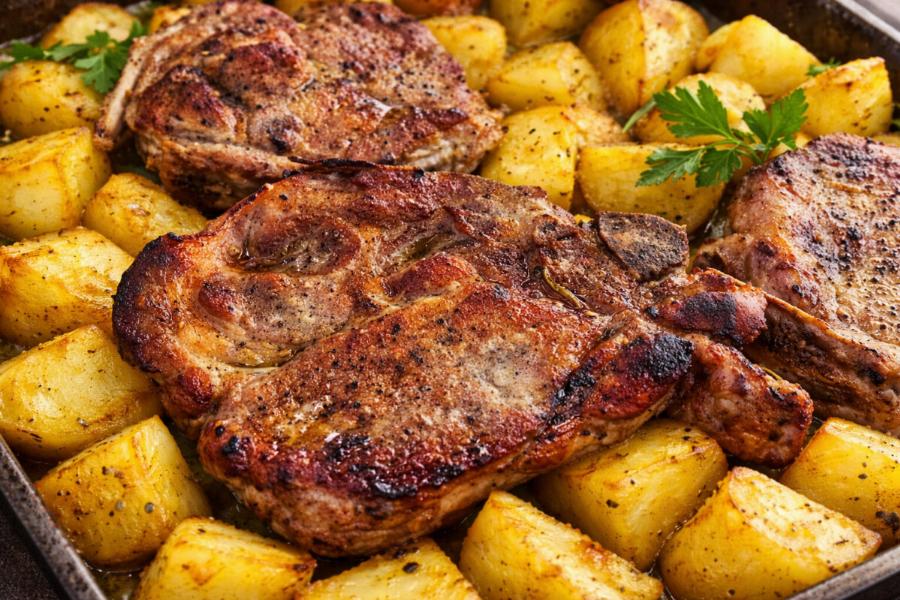 Το κόλπο για τις πιο ζουμερές χοιρινές μπριζόλες στο φούρνο που δοκιμάσατε ποτέ