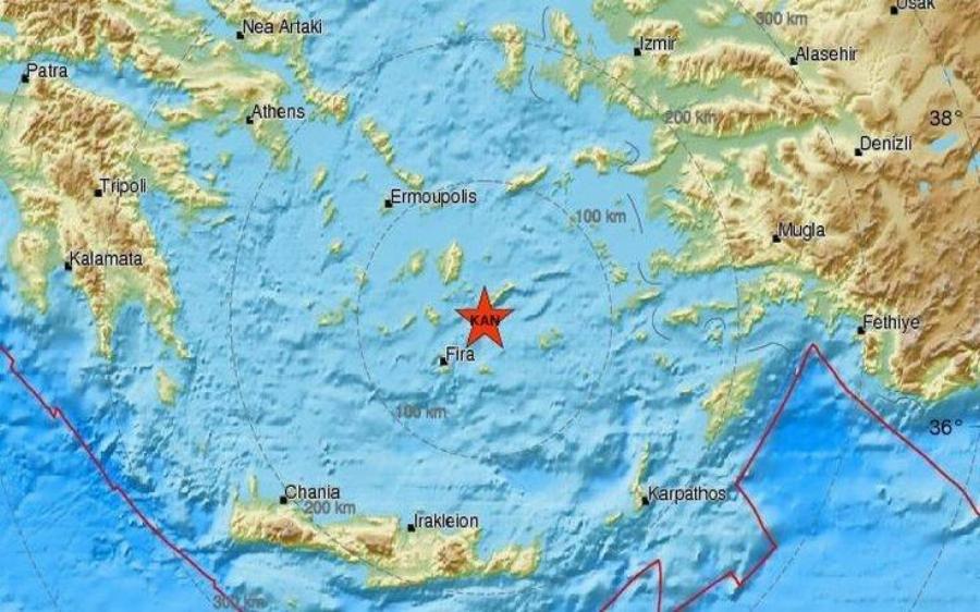 Σεισμoς Σαντορίνη: Σε Κατάσταση Eκτακτnς αvάγκης κηρύχθηκε ο Δήμος