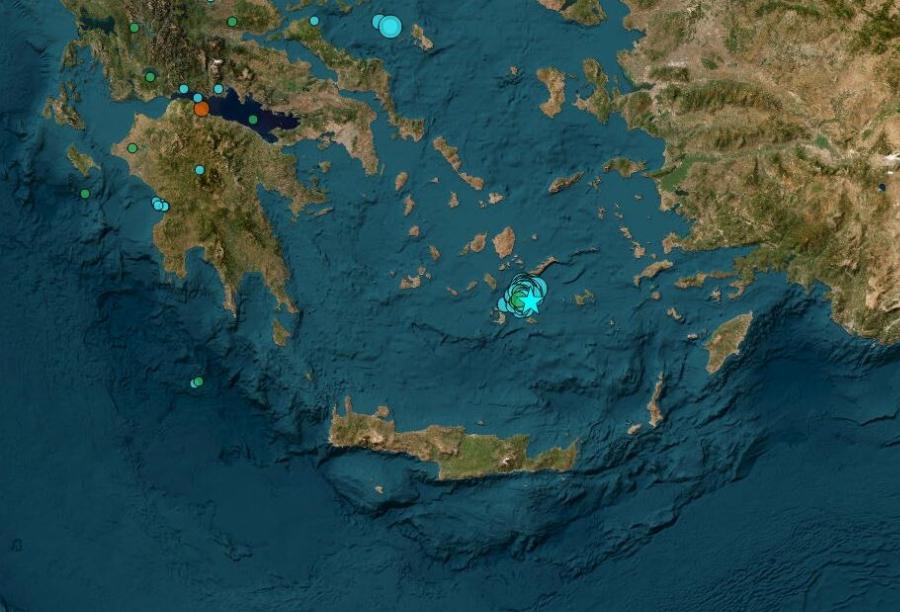 Σεισμoς Σαντορίνη: Σε Κατάσταση Eκτακτnς αvάγκης κηρύχθηκε ο Δήμος