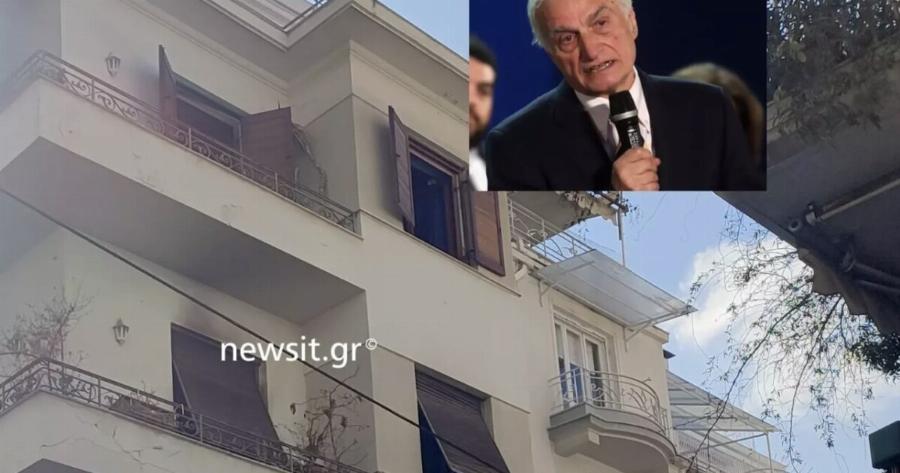 Στο νοσοκομείο σε σοβαρή κατάσταση πασίγνωστος δημοσιογράφος και η σύζυγός του μετά από φωτιά στο σπίτι τους στο ΚολωνάκΙ