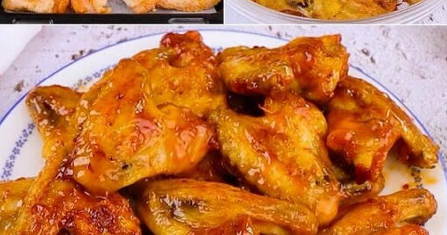 Φτερούγες κοτόπουλο σαν BBQ που θα σε τρελάνουν