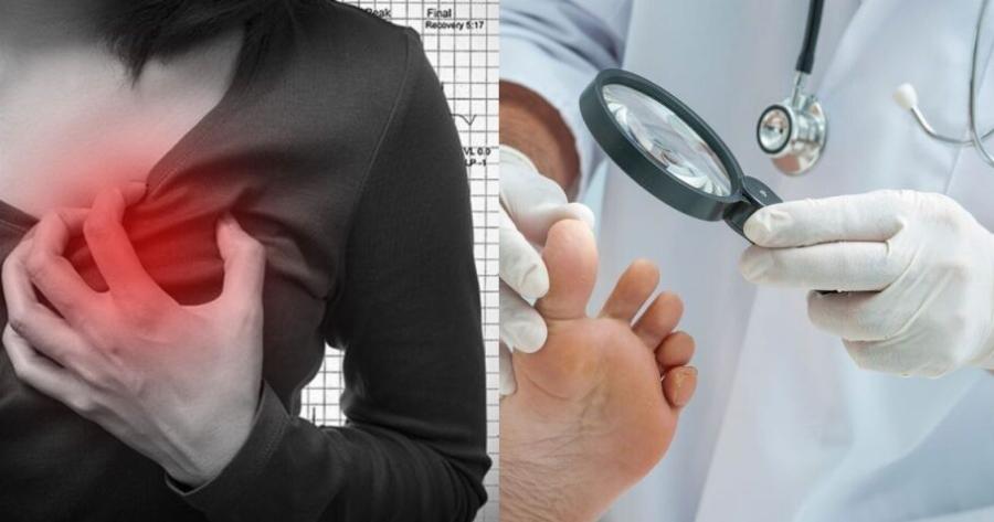 Πρόβλημα στην καρδιά: Αναγνωρίστε το από τα σημάδια αυτά στα πόδια και τρέξτε στο γιατρό