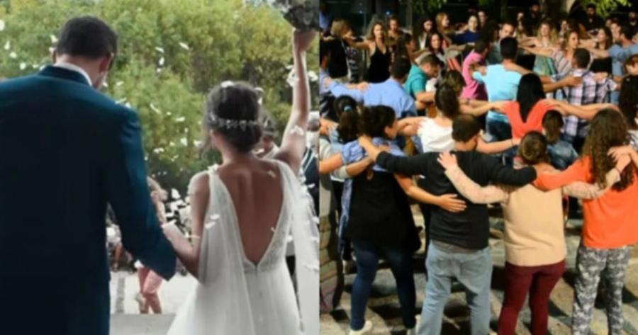 Από τη χαρά στην τpαγωδία: Η σοκαpιστική στιγμή που πάτωμα καταρpέει σε γλέντι γάμου παρασúροντας νεόνuμφους & καλεσμένους
