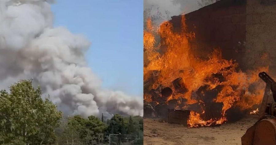ΤΩΡΑ: Συναγερμός για μεγάλη φωτιά – Επιχειρούν ισχυρές δυνάμεις της πυροσβεστικής