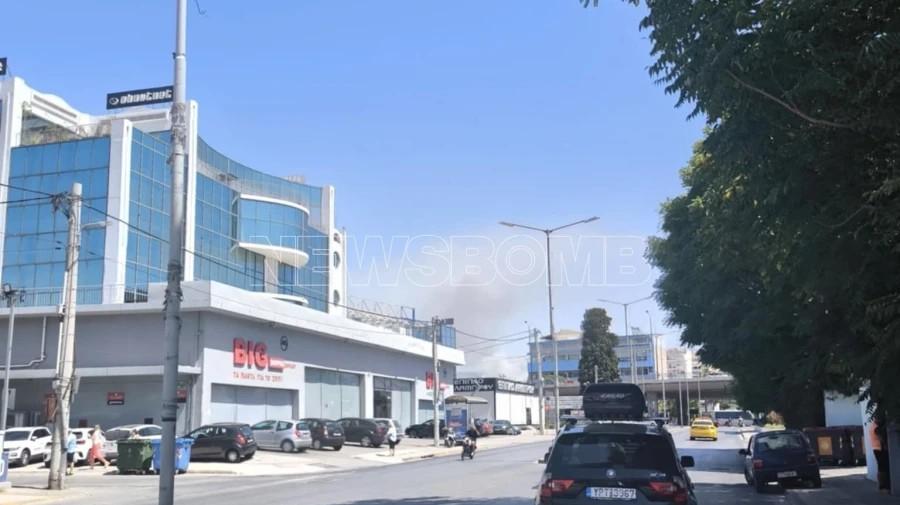 Φωτιά τώρα στην Κατεχάκη