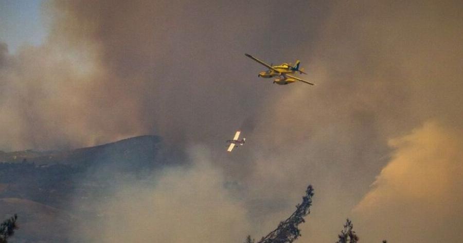 Καίγεται Ελληνικό νησί αυτή τη στιγμή – Έχει ξεσπάσει μεγάλη φωτιά