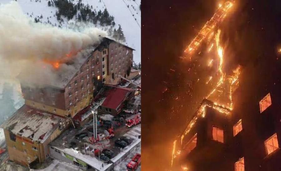 66 νεκροί από φωτιά – Συγκλονιστικά βίντεο της τραγωδίας με τεράστιες φλόγες διπλά στα χιόνια – Στο ξενοδοχείο διέμεναν 238 άνθρωποι